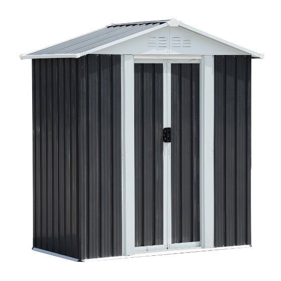 Compact Metal Garden Shed