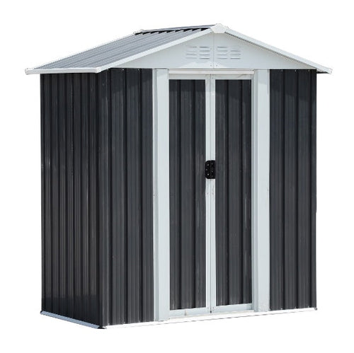 Compact Metal Garden Shed