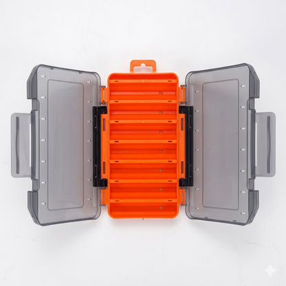 Tough Double-Sided Tackle Box