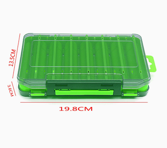 Tough Double-Sided Tackle Box