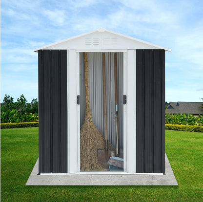 Compact Metal Garden Shed