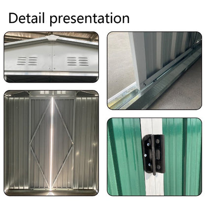 Compact Metal Garden Shed