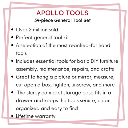39 Piece General Tool Set - DT9706
