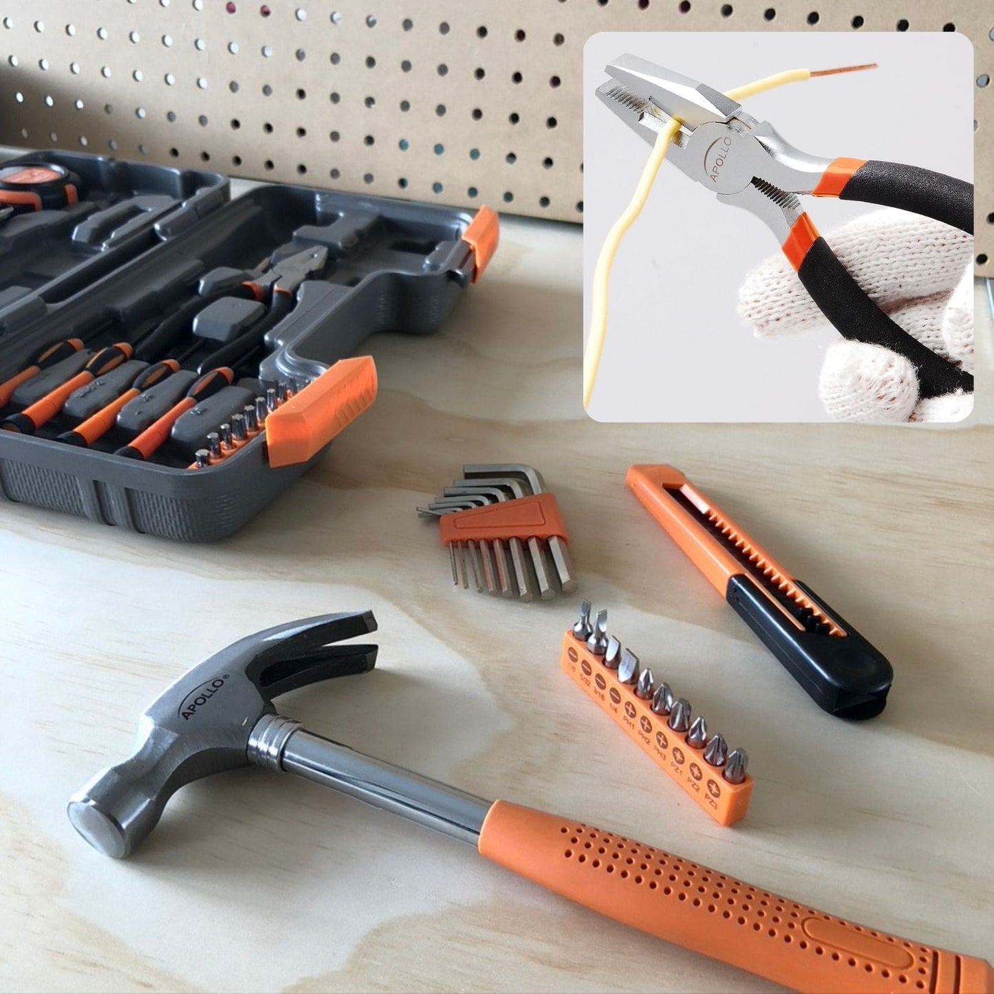 39 Piece General Tool Kit - DT9706OR