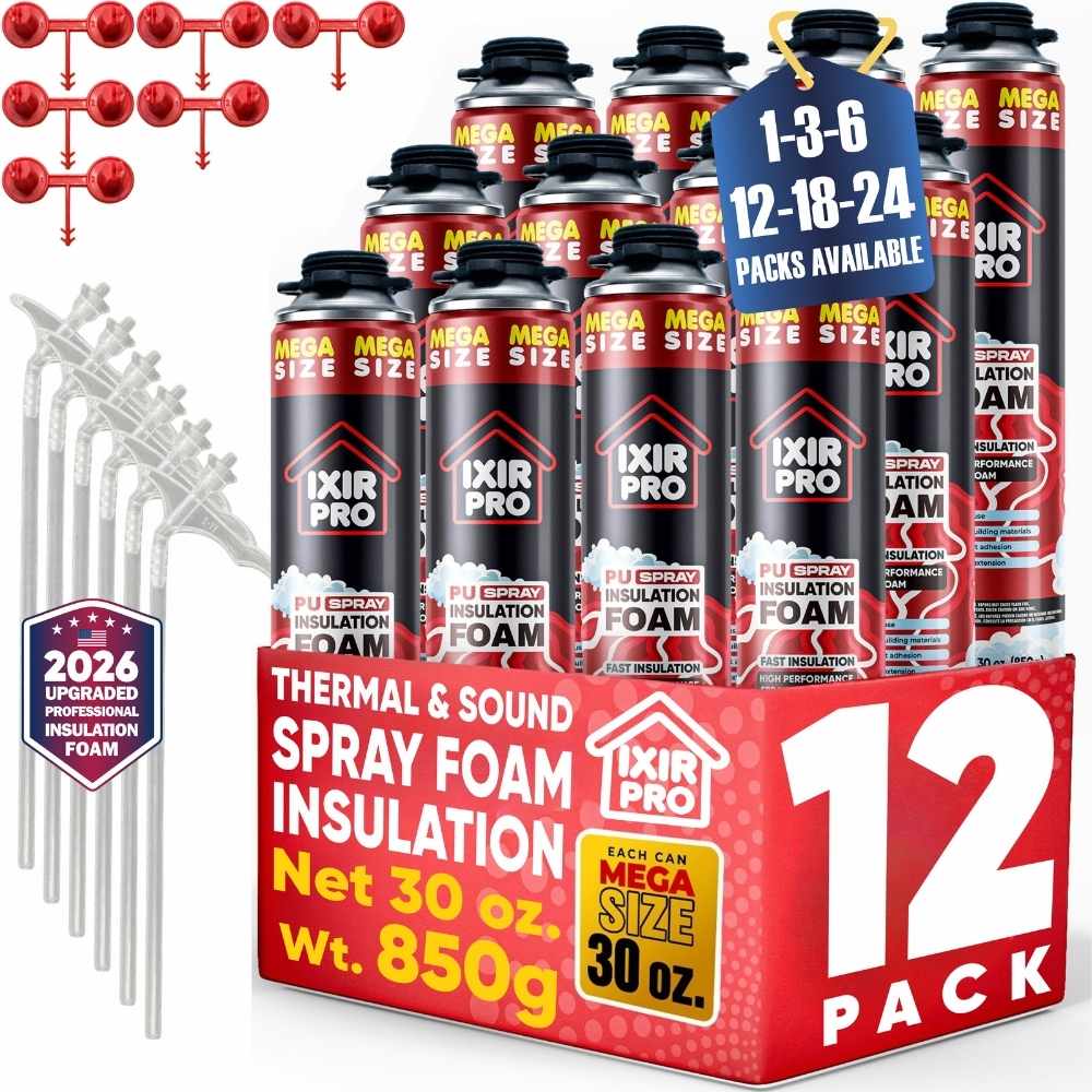 Spray Foam Insulation Can (30 oz. / 850 g)