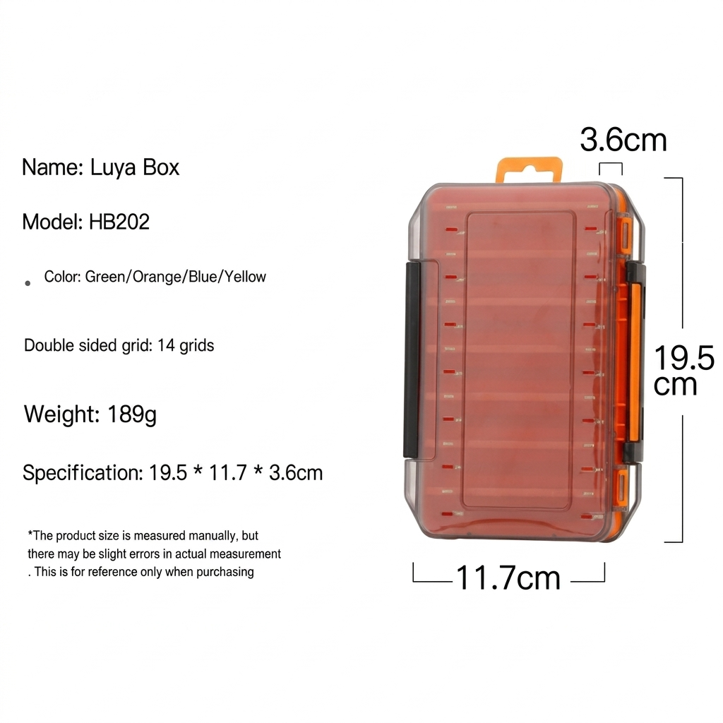 Tough Double-Sided Tackle Box