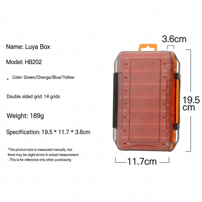 Tough Double-Sided Tackle Box