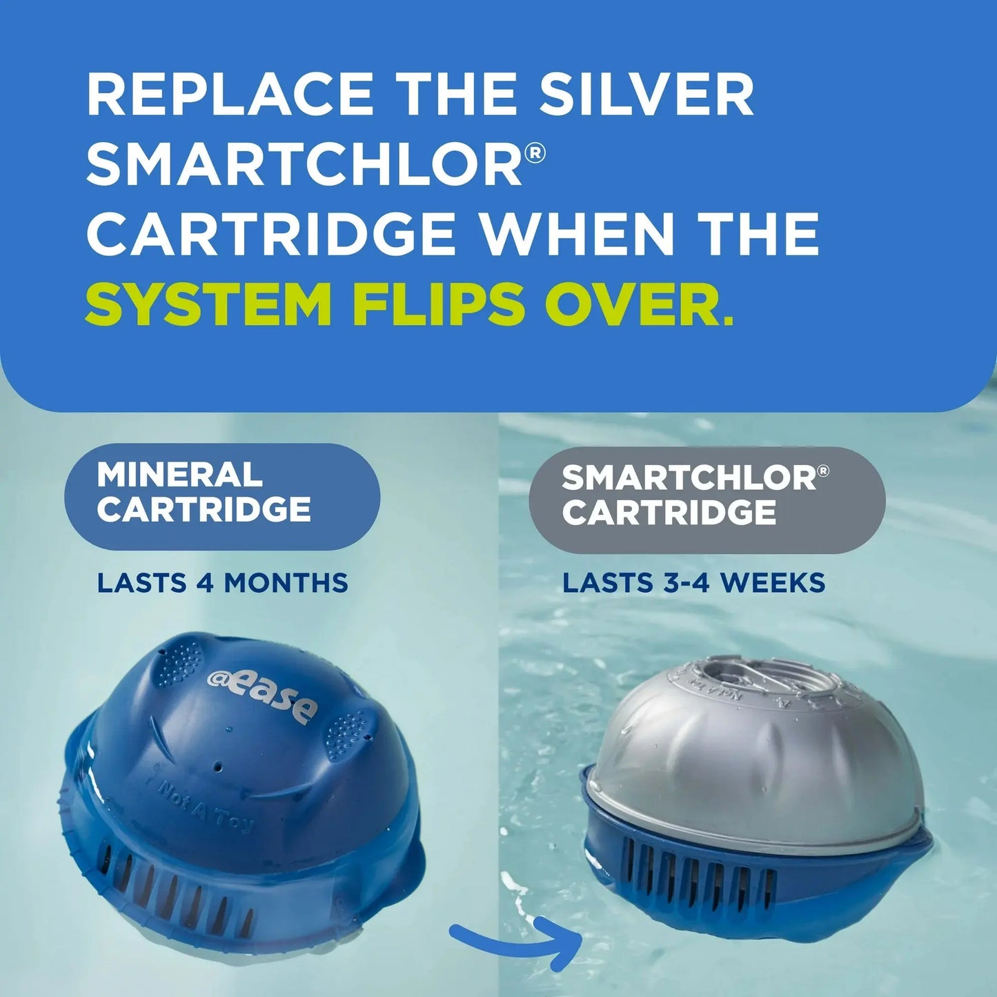 FROG @ease Floating Sanitizer + SmartChlor Kit