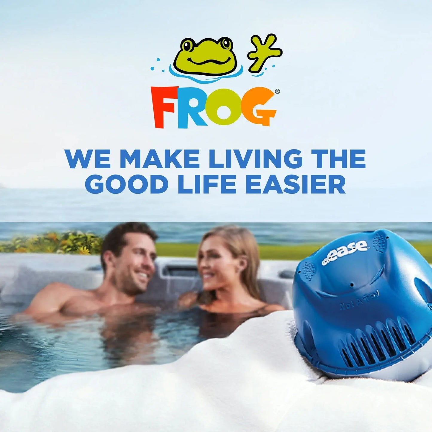 FROG @ease Floating Sanitizer + SmartChlor Kit