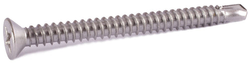 12-14 x 2 Phillips Flat Self Drill Screw 410 SS