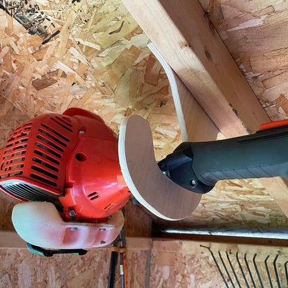 Ceiling Mounted Weed Wacker Rack